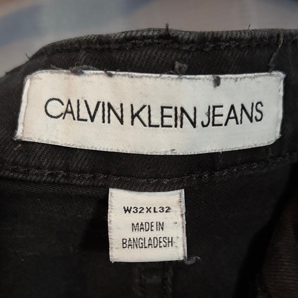 Calvin Klein Jeans Black Skinny Men Jeans - Picture 4 of 10